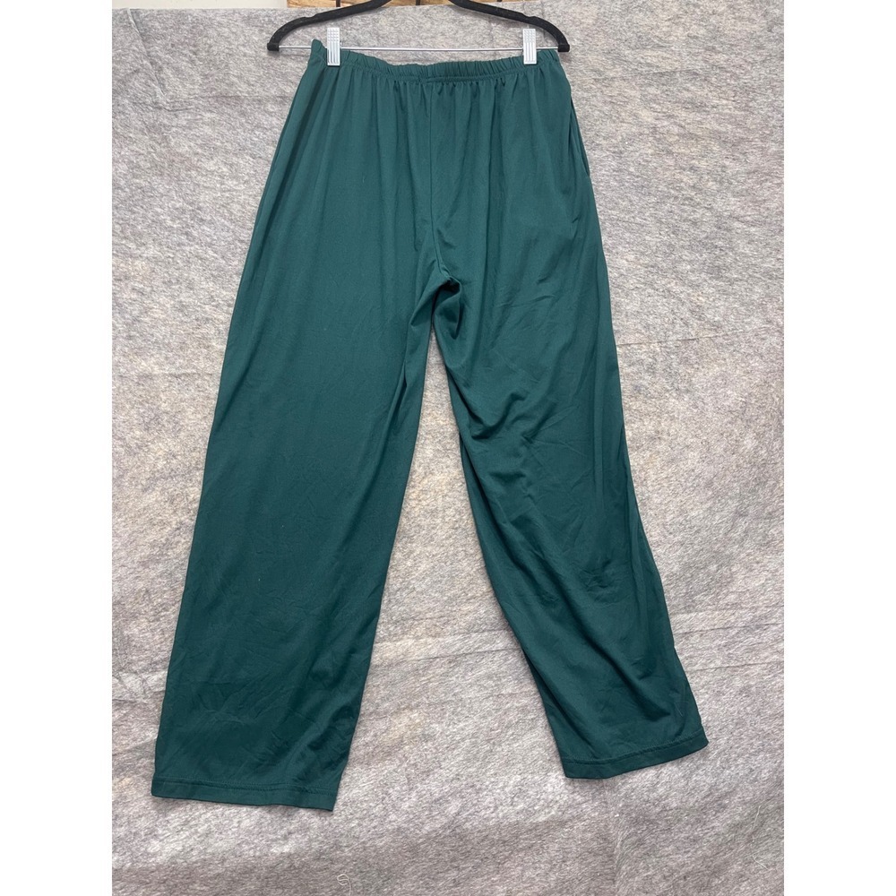 Ekouaer Womens Pajama Set Green Short Sleeve Button Down Pants Loungewear Medium - Picture 4 of 14